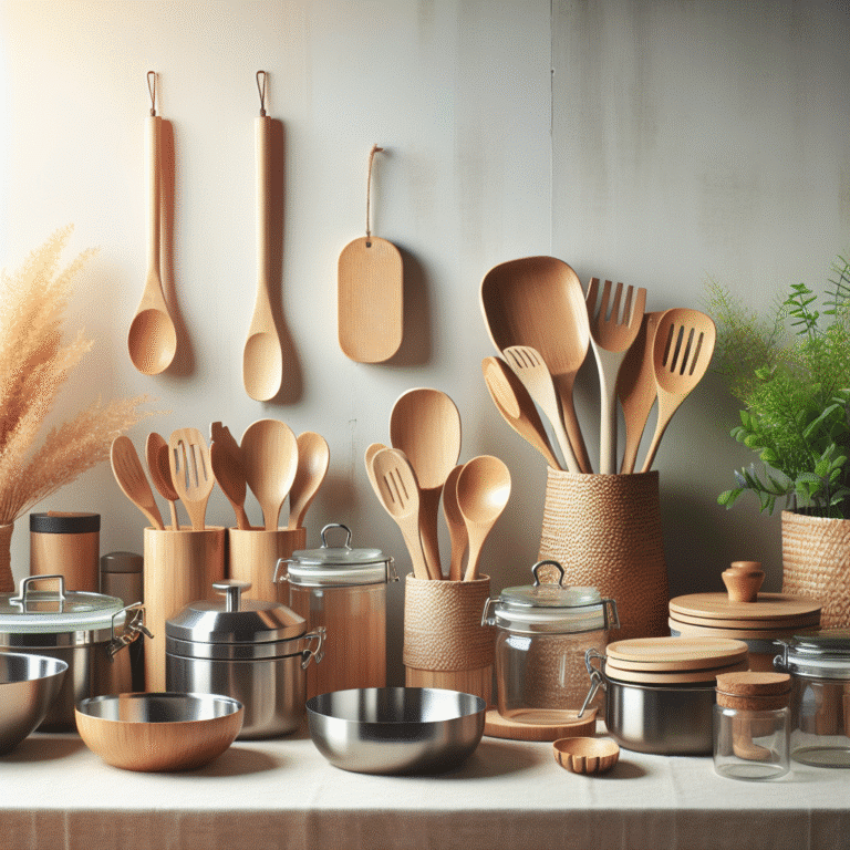 melhores utensílios de cozinha ecológicos e baratos