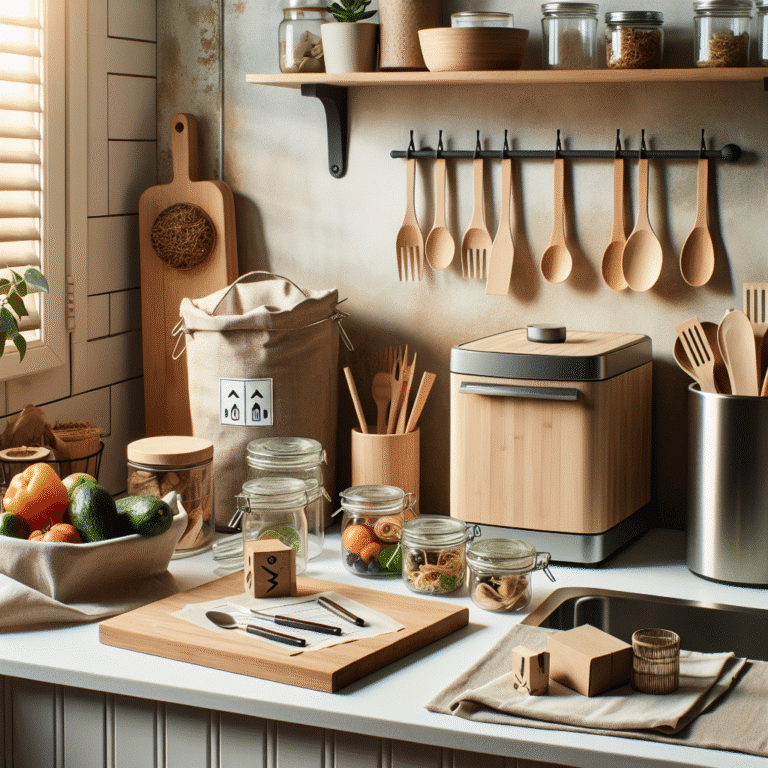 como manter uma cozinha sustentável barata