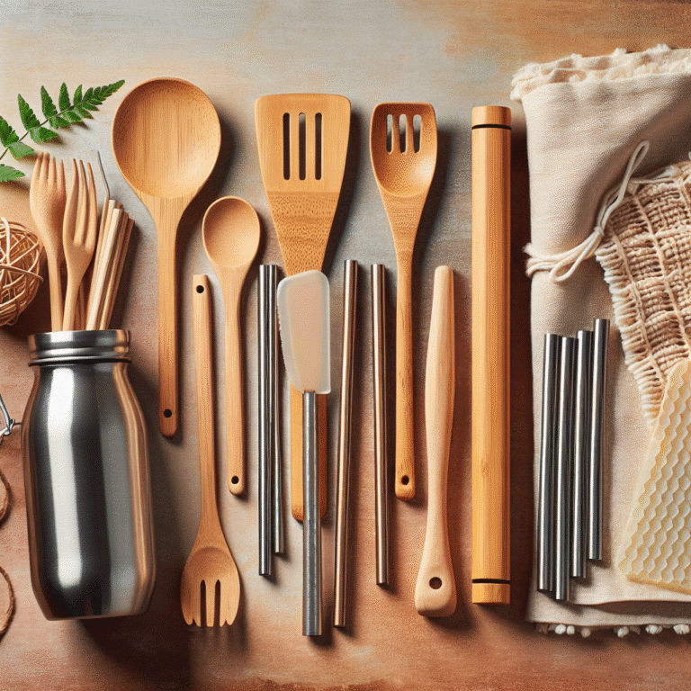 utensílios de cozinha reutilizáveis baratos