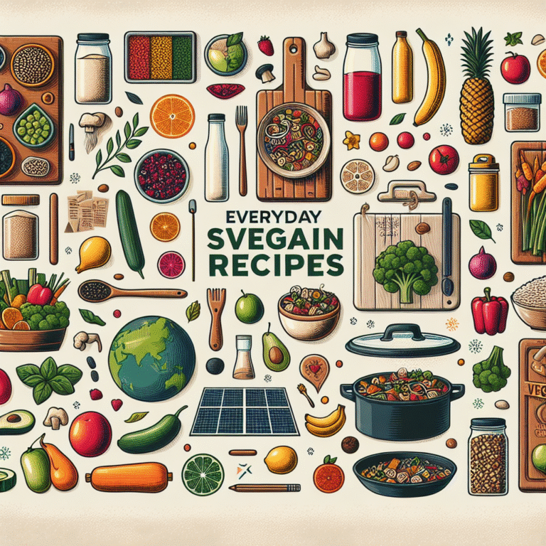 Como Fazer Receitas Veganas Sustentáveis para o Dia a Dia