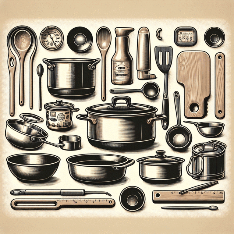 utensílios de cozinha duráveis e baratos