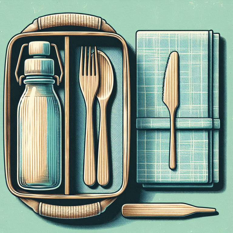 utensílios ecológicos para marmita