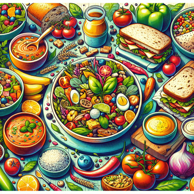 refeições rápidas com ingredientes locais