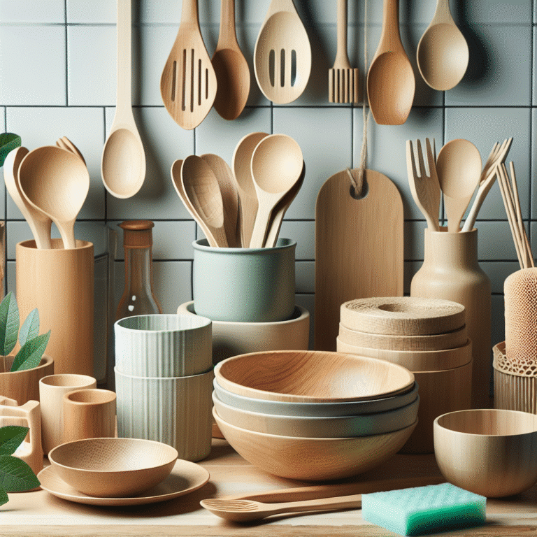 utensílios biodegradáveis que facilitam a cozinha caseira