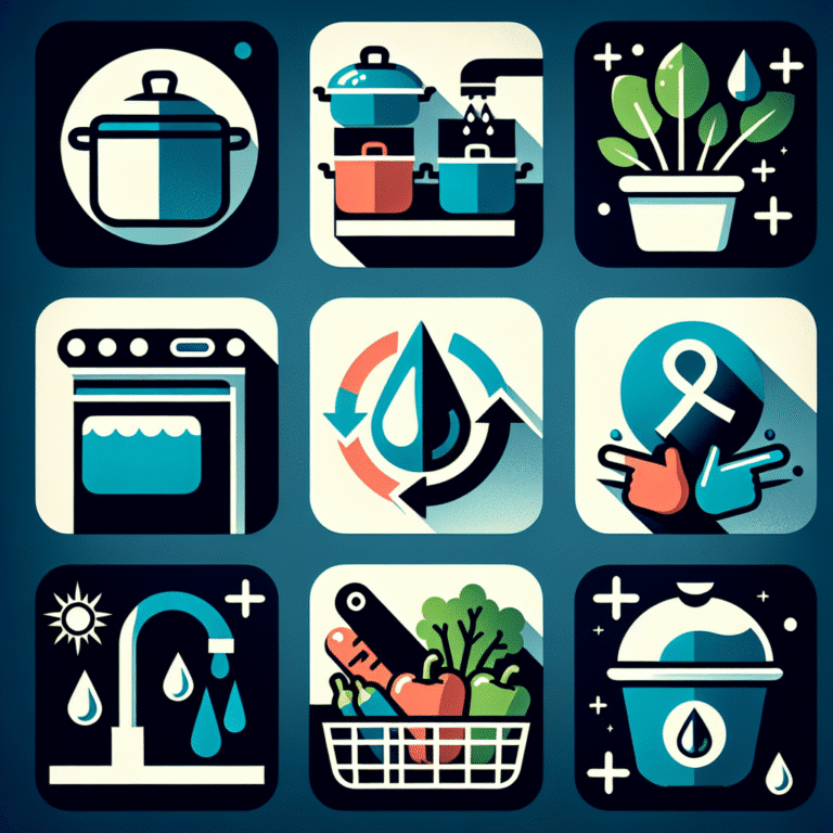 dicas para usar menos água ao cozinhar