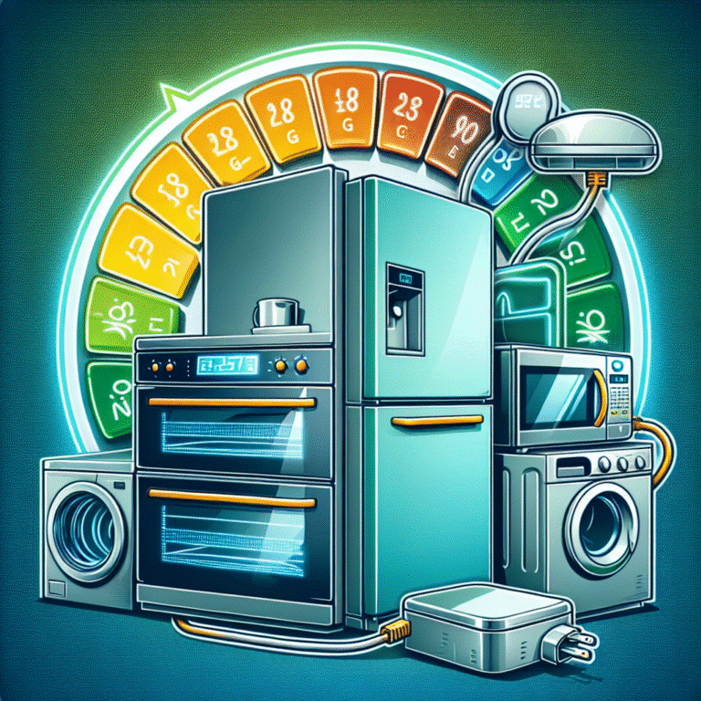 economia de energia em eletrodomésticos da cozinha