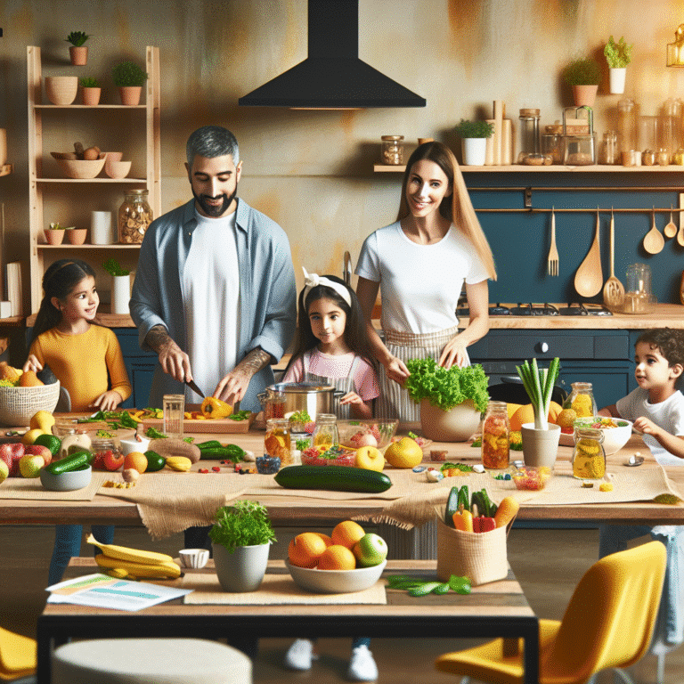 Receitas Baratas e Sustentáveis para a Família Moderna